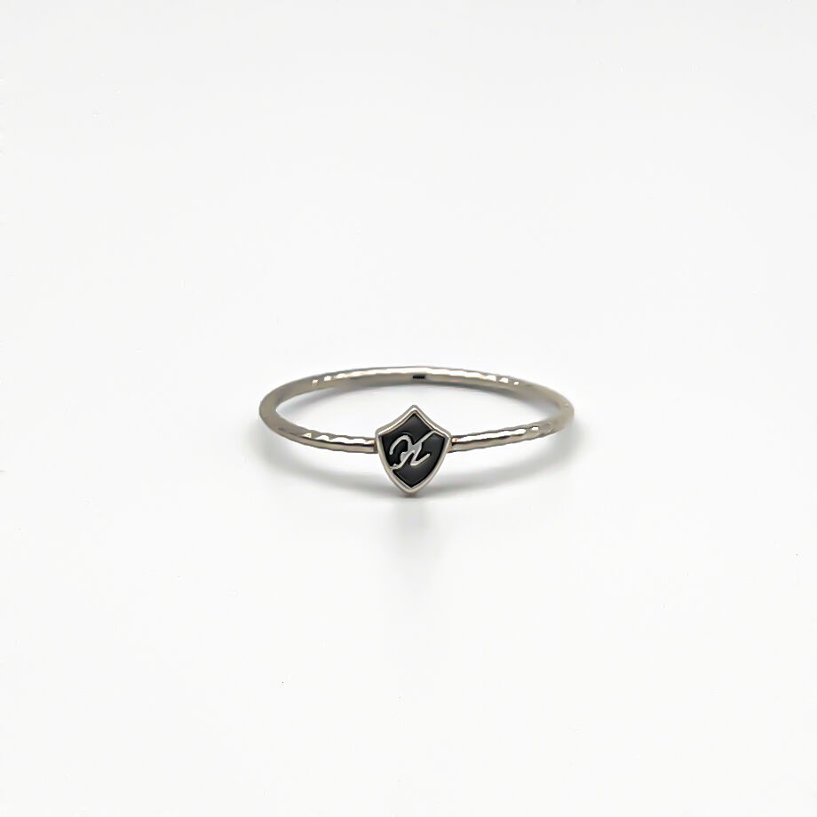SB INITIAL RING - SILVER | Solid Beat