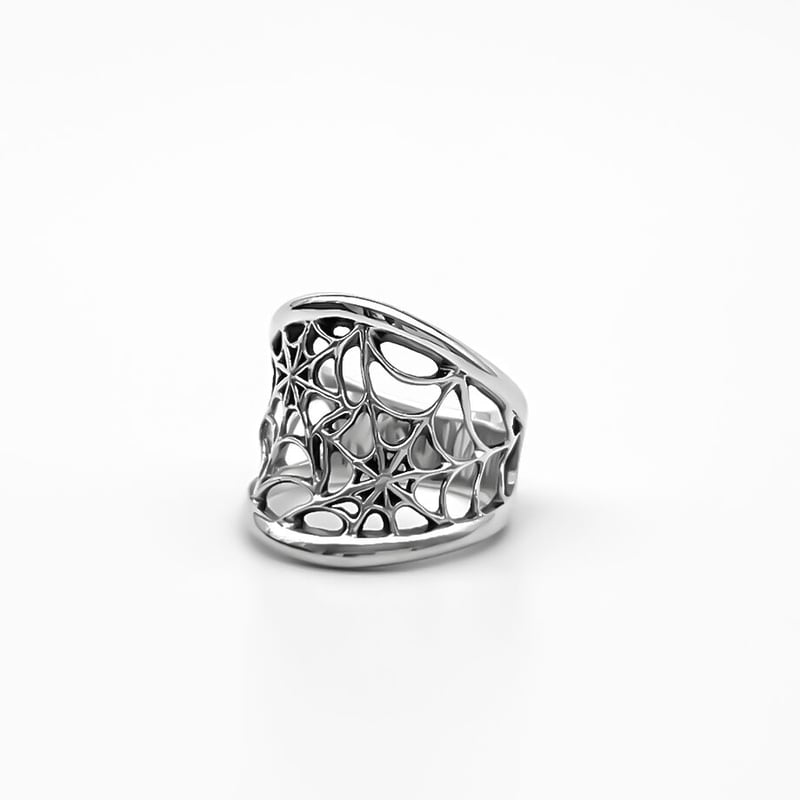 SPIDER NET RING | Solid Beat