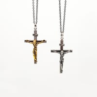 J-SKULL CROSS PENDANT