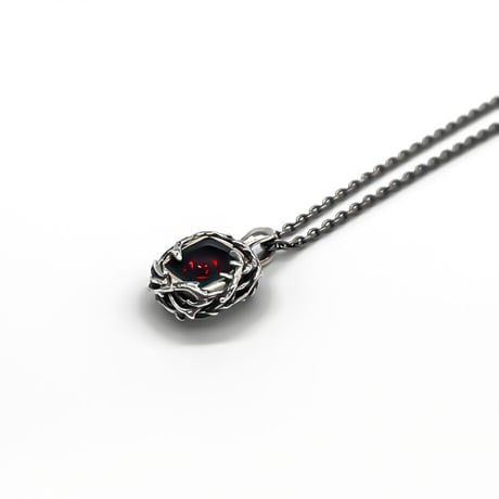 RED ROSE PENDANT／BLACK CROSS PENDANT【受注生産】