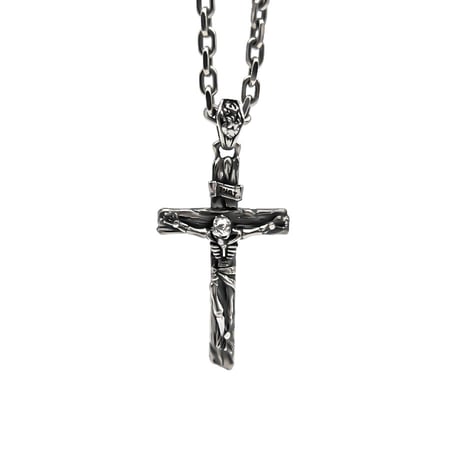 SKULL CROSS PENDANT【受注生産】