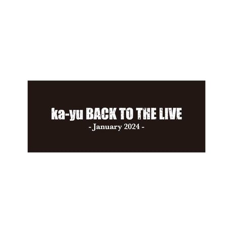 CATEGORY ka-yu BACK TO THE LIVE OFFICIAL GOODS