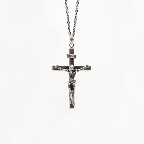 J-SKULL CROSS PENDANT