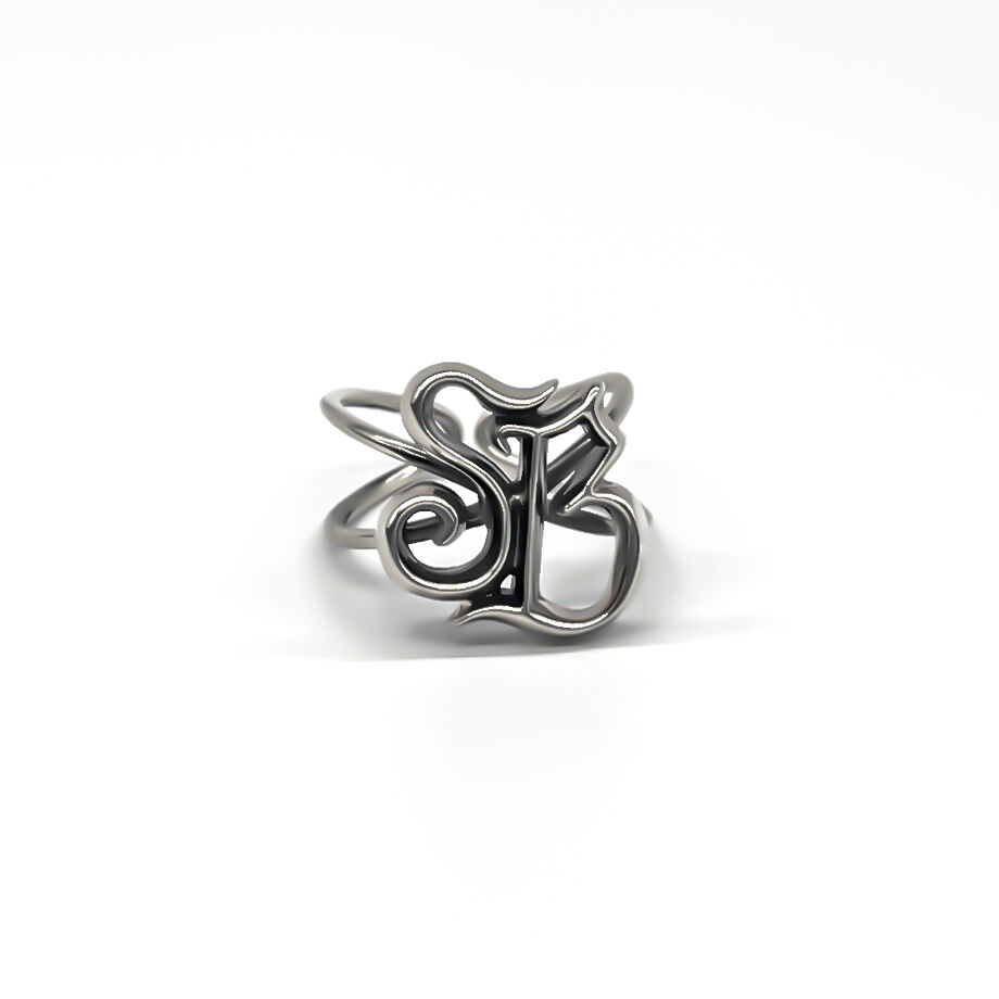 ZORLAC 90's Bat Logo Ring Silver925