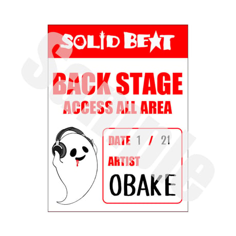 SB PASS STICKER