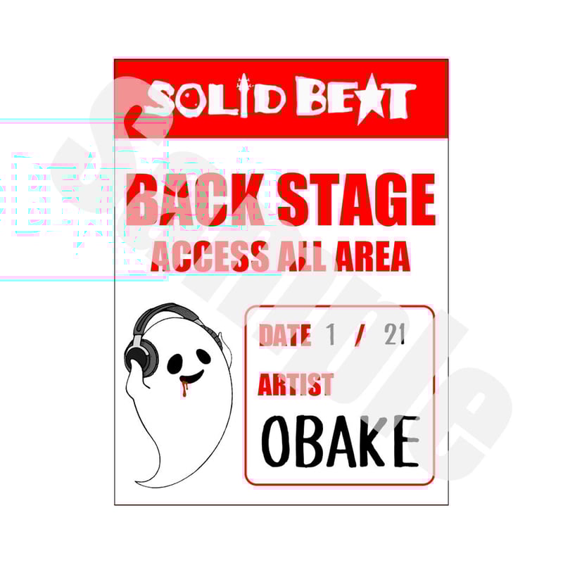 SB PASS STICKER | Solid Beat