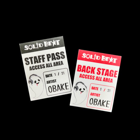 SB PASS STICKER