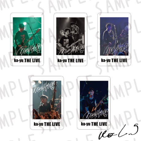 ka-yu THE LIVE BASSアクリルスタンドVol.1.2 ka-yu THE LIVE FIFTY⁡ ライブグッズ販売中