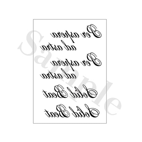 SOLID BEAT TATTOO STICKER 2023