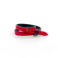SB RED LEATHER  BRACELET - Limited Edition