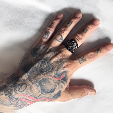 SPIDER NET RING