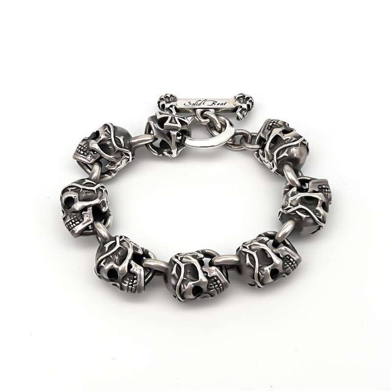 SKULL BRACELET L | Solid Beat 