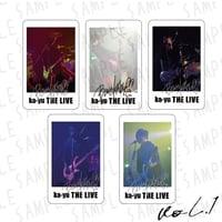 ka-yu THE LIVEチェキ風プラスチックカードVol.1（ブラインドパッケージ）