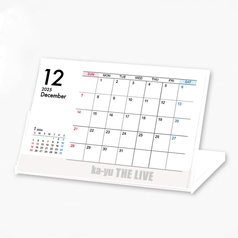 ka-yu THE LIVE 2025 CALENDAR【通販】 | Solid Beat