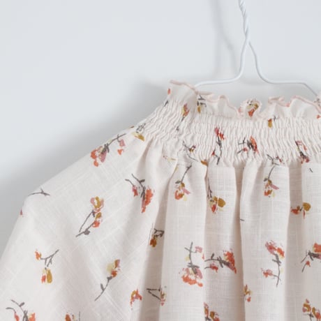 Shirring blouse