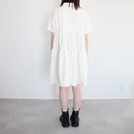 shirt dress -off white-