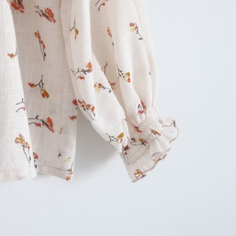 Shirring blouse