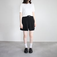 Cropped short sleeve tee