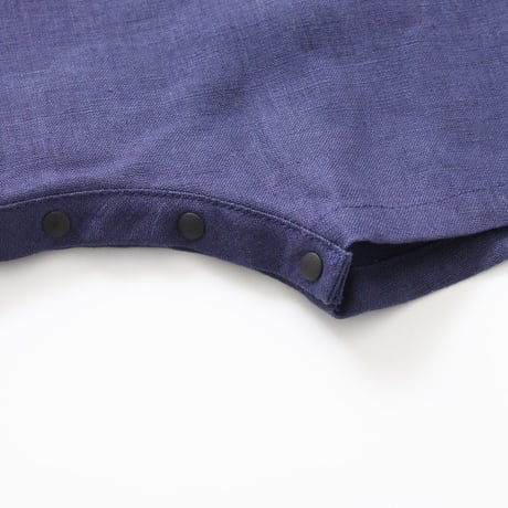 Linen short salopette 90