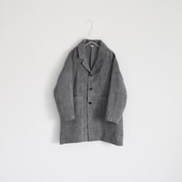 linen chester coat 120