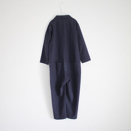 Open collar jumpsuit 130
