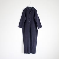 Open collar jumpsuit 130