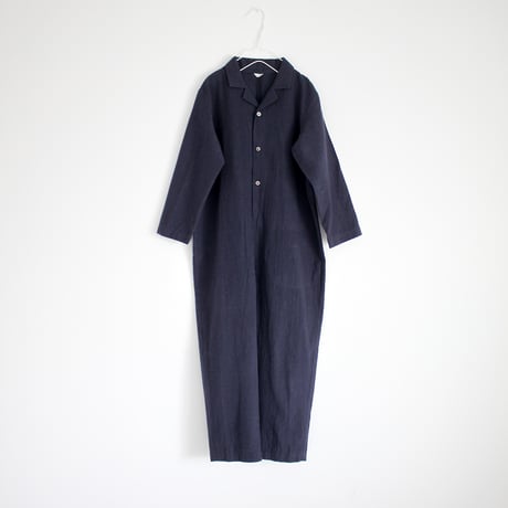 Open collar jumpsuit 130