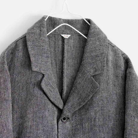 linen chester coat 120
