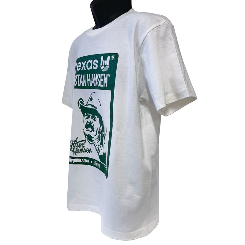 Count2.9xスタンハンセンTシャツ 白Tシャツxグリーン | Pro