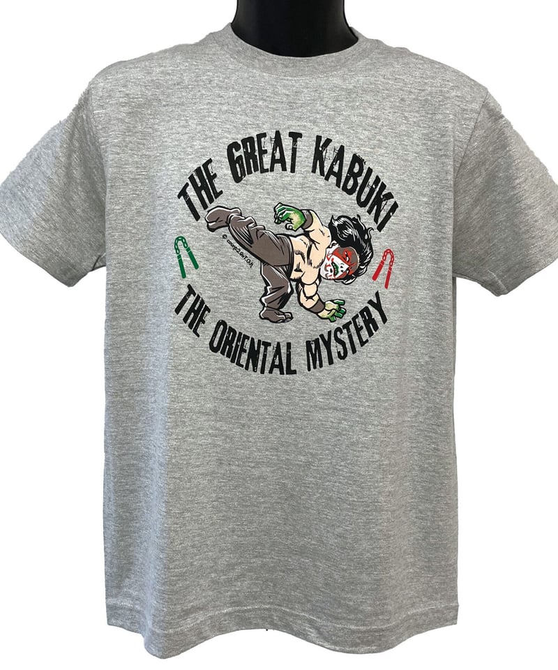 The Great KABUKI ~The Oriental Mystery~ 灰Tシャツ The Great KABUKI ~The Oriental Mystery~ 灰Tシャツ