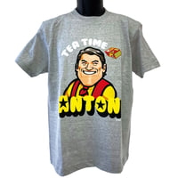 ANTON TEA TIME Tシャツ　グレー