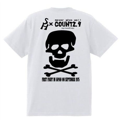 スタンハンセン×Count2.9 初来日記念Ver. Tシャツ (ホワイト)