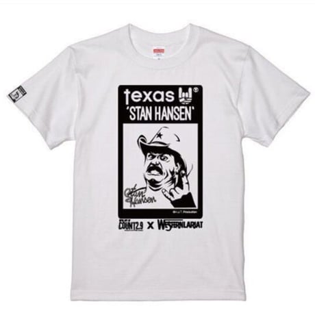 スタンハンセン×Count2.9 初来日記念Ver. Tシャツ (ホワイト)