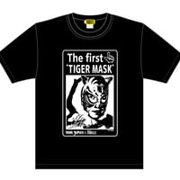 count2.9×初代タイガーマスクコラボTシャツ　ブラック×ホワイト