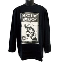 スタンハンセン×Count2.9 ブラックxホワイト ロングスリーブTシャツ