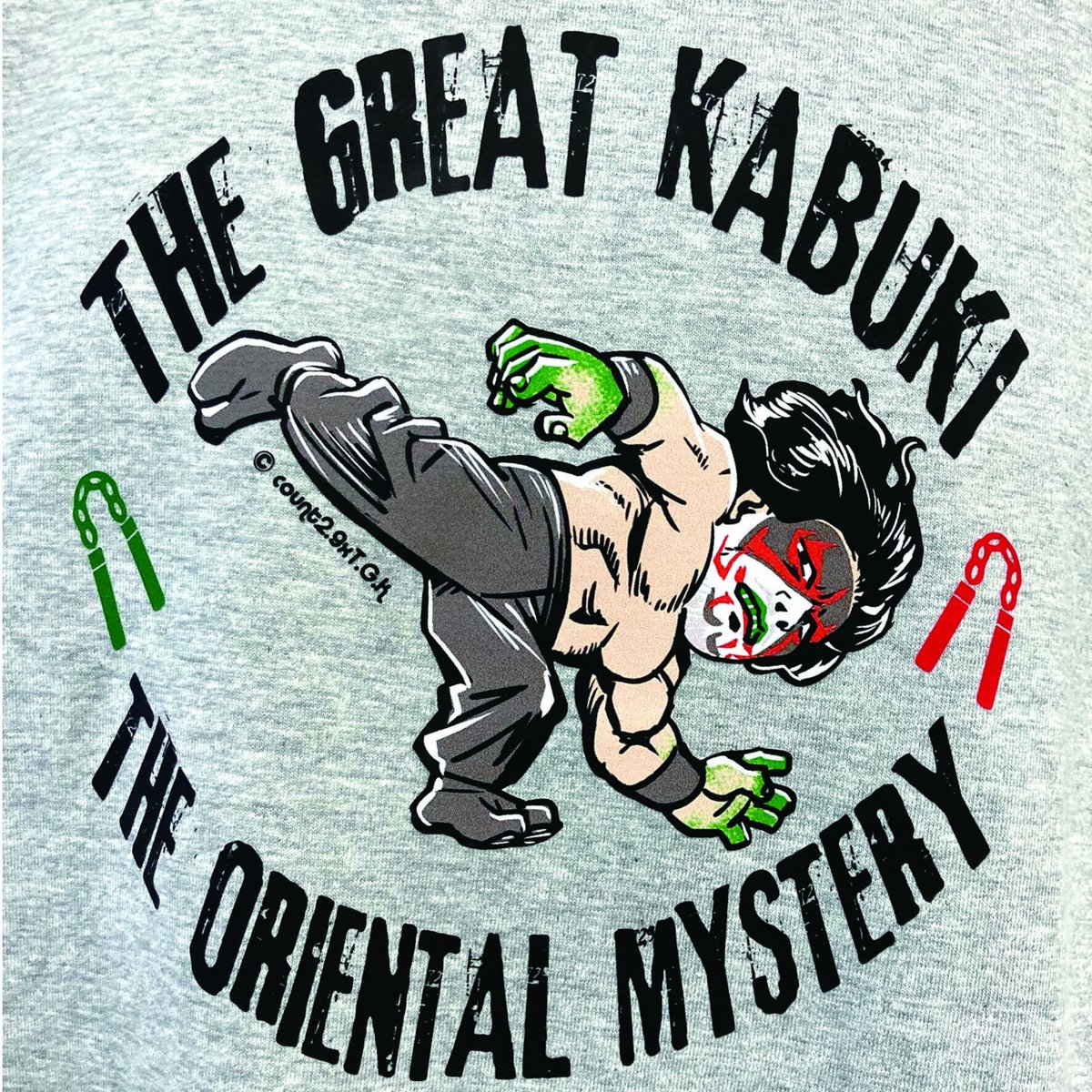 The Great KABUKI ~The Oriental Mystery~ 灰Tシャツ