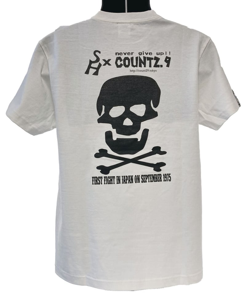 スタンハンセン×Count2.9 初来日記念Ver. Tシャツ (ホワイト