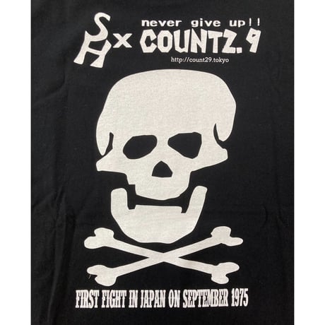 Count2.9xスタンハンセンTシャツ 黒Tシャツx＆ホワイト