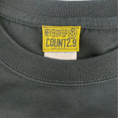 スタンハンセン×Count2.9 ブラックxホワイト ロングスリーブTシャツ
