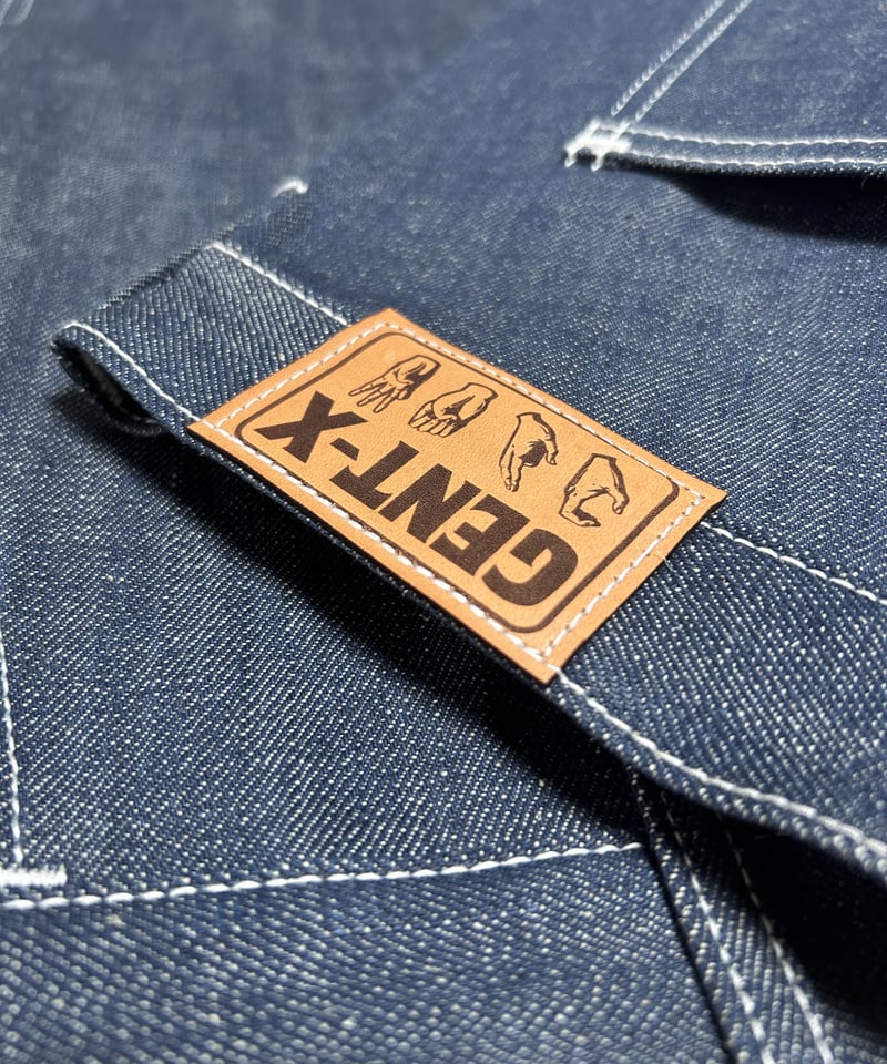 jent デニムパンツ NVRFRGT - 【25AW】3D ツイステッド ワイド レッグ ジーンズ