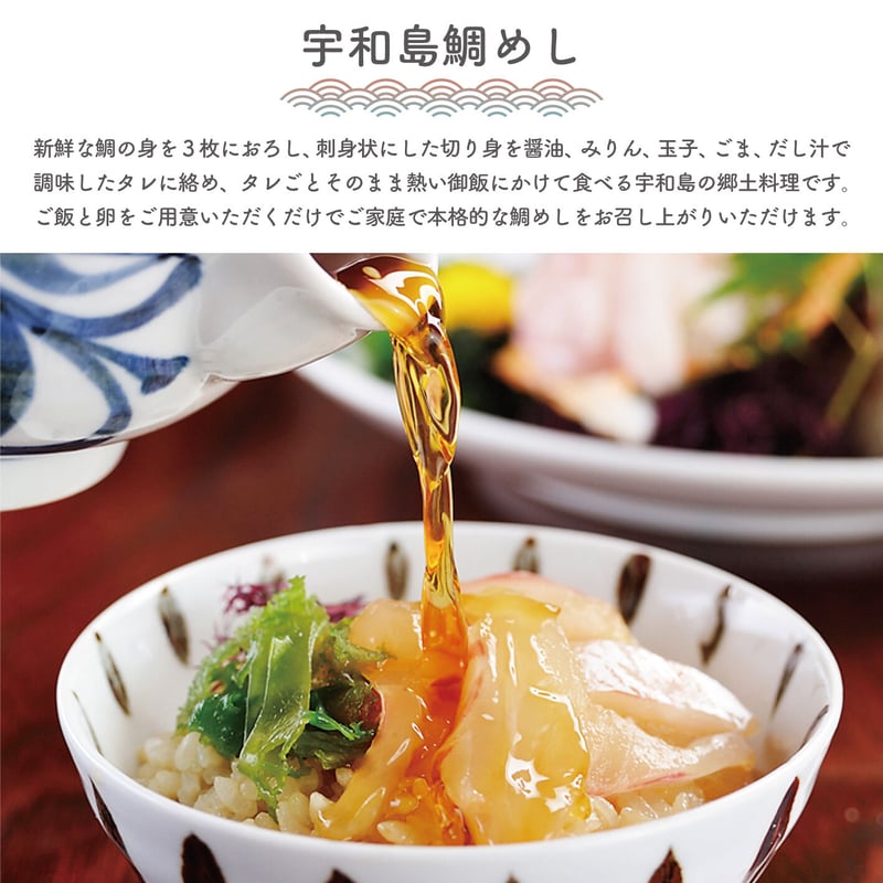 愛媛 鯛食べ比べセット【宇和島鯛めし/鯛炊き込みごはん】 | 【愛媛