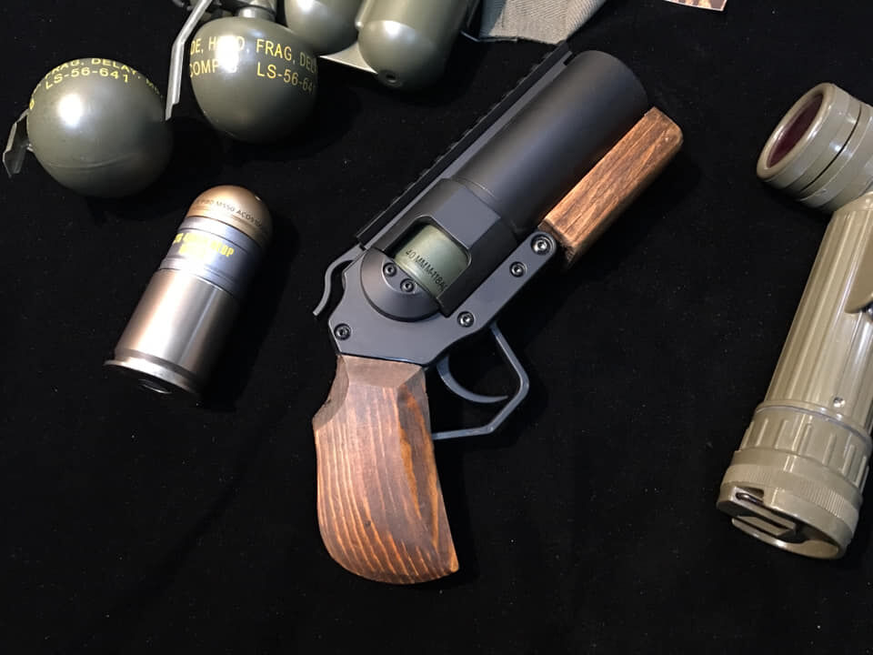 ピストル グレネードランチャー 40mm用 ガーダー 40mm ピストル グレネード ランチャー NB-69 : hobbystorejp