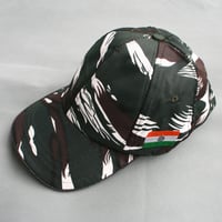 新品【インド軍】キャップ 帽子 希少 白色多め リザード迷彩 リザードカモ ローデシア軍 イギリス軍 戦闘服