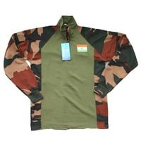 新品【インド軍】ウッドランド迷彩 戦闘服 コンバットシャツ