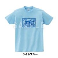 【とりらくTシャツ】（ライトブルー）