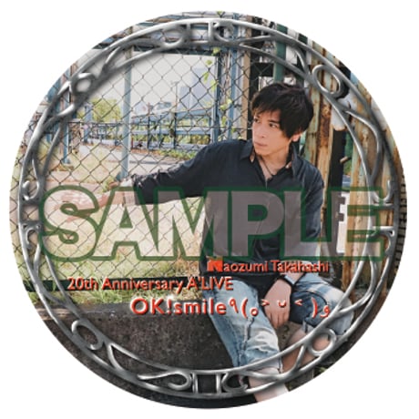 OK! smile “フルムーン” 缶バッジ-伍ノ月-