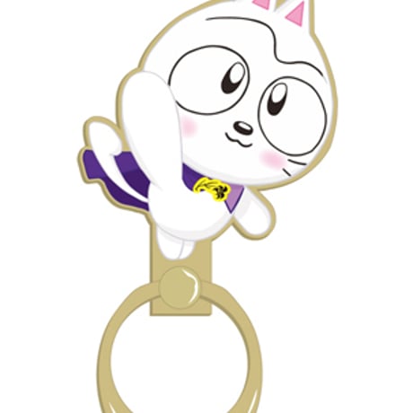 “Lil”すね太のポップアップスマホリング