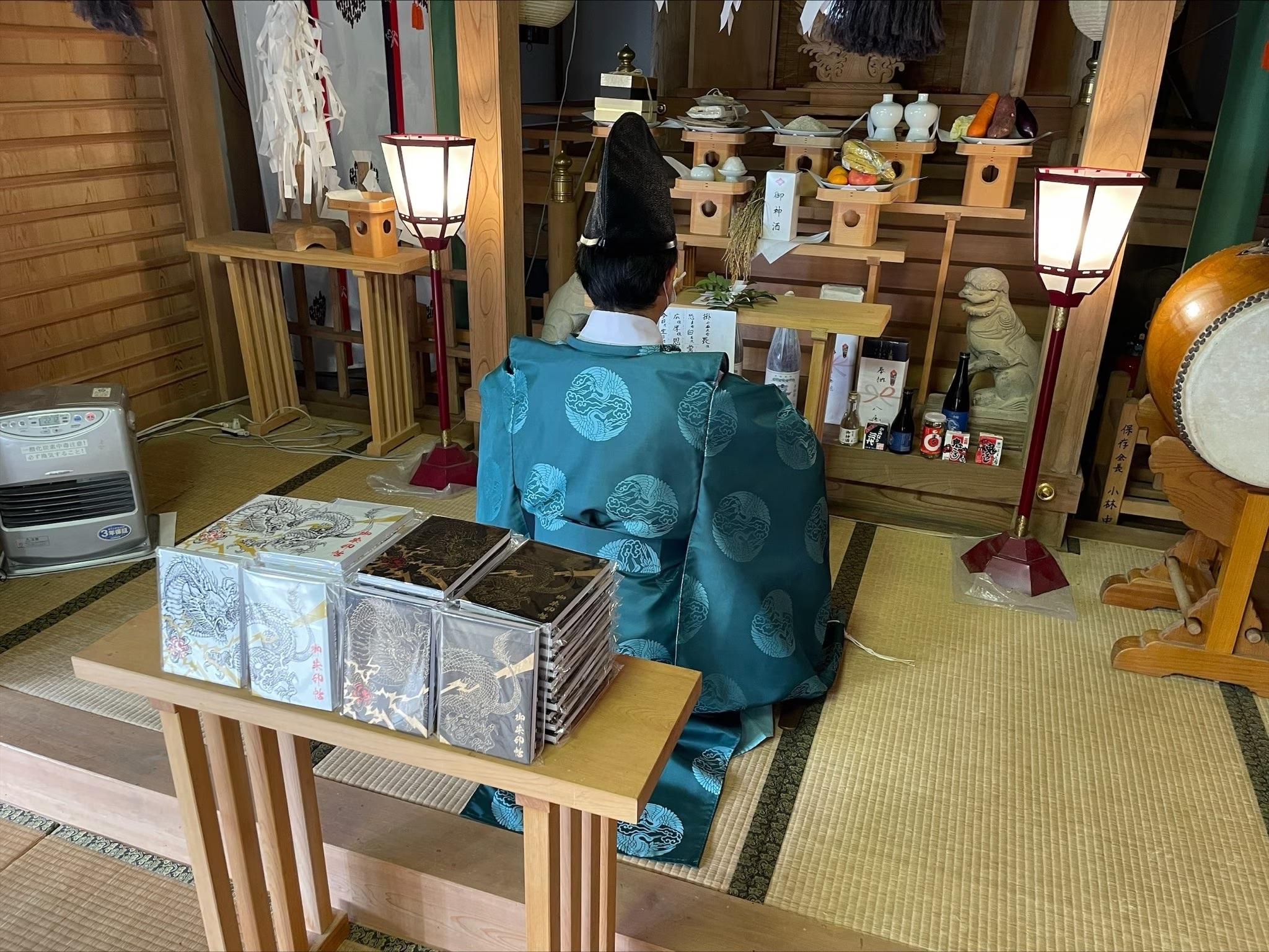 御朱印帖『龍神』白 | おまもりや -omamoriya-