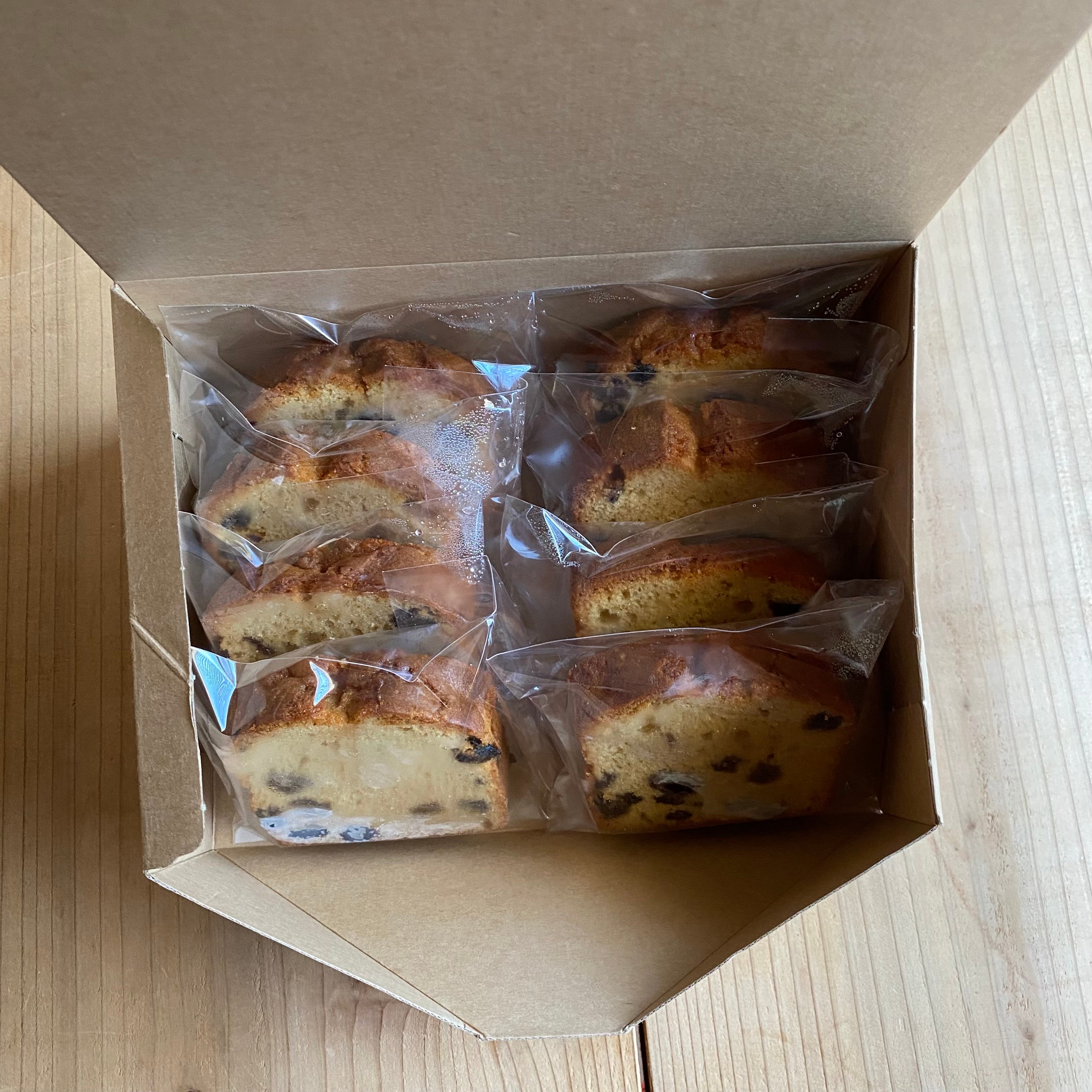 ラムレーズンパウンドケーキ〔8個〕 | BISHAMON BAKE