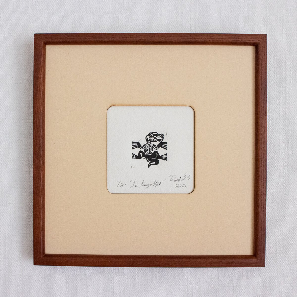 マヤ暦より#4「La lagartija -トカゲ- 」ラウル・ゴンサレス